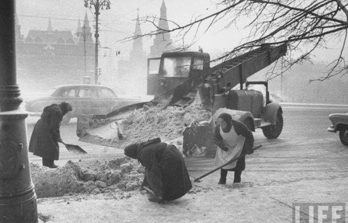 Зимние дни в Советском Союзе: взгляд сквозь объектив (43 фотографии)