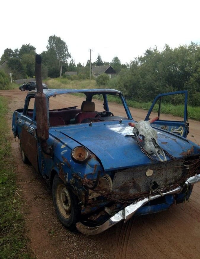 Необычные автомобили сделанные своими руками в стиле деревенской мастерской (40 уникальных фотографий)